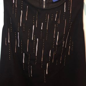 Little black dress with bling